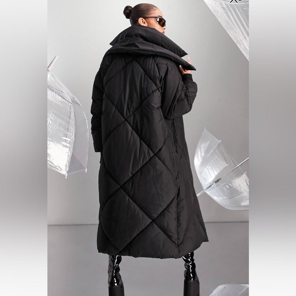 ASOS Puffer Coat - Picture 2 of 4